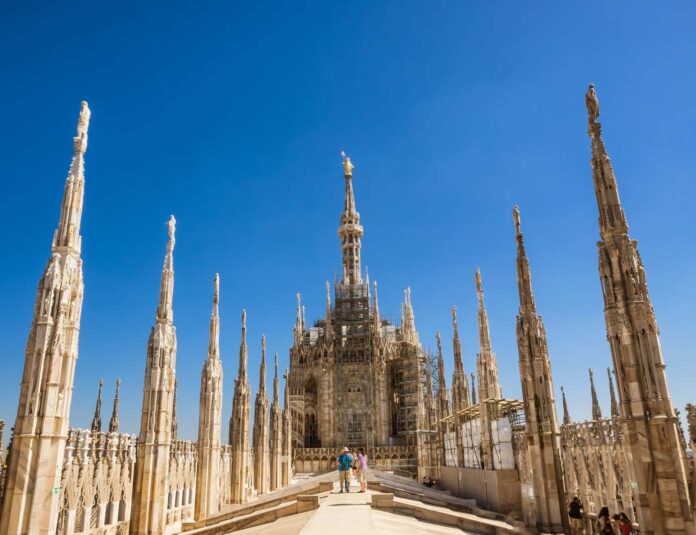 Dachterrasse Mailänder Dom Duomo Dachterrasse Mailänder Dom Duomo